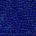 60300 Бисер чешский Preciosa 10/0,  темно-синий прозрачный, 1-я категория, 50гр